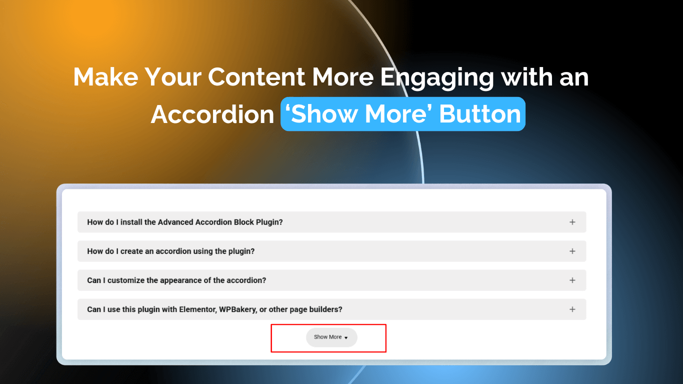 Show more button